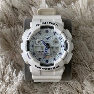 G-shock White and Purple